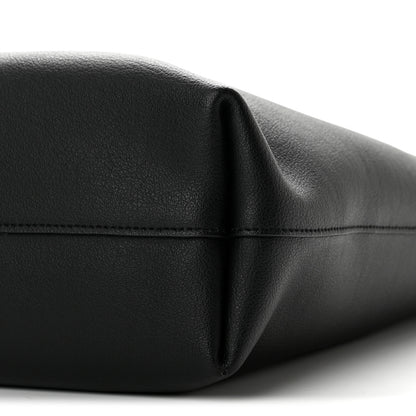 Saint Laurent Calfskin North-South Shopping Tote Black 11 of 13