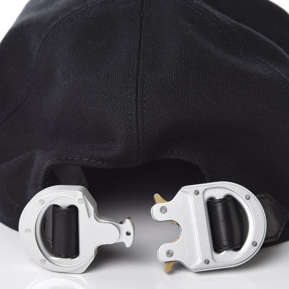 Christian Dior Cotton CD Buckle Baseball Cap Black 8 of 11