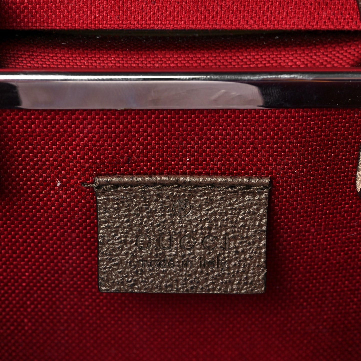 GG Supreme Monogram Globe-Trotter Beauty Case Brown