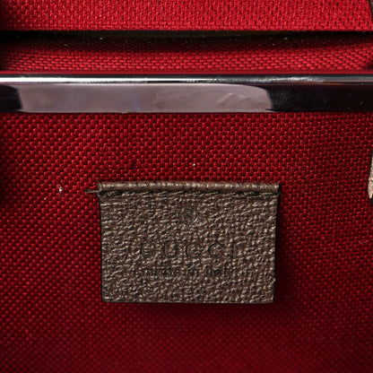 Gucci GG Supreme Monogram Globe-Trotter Beauty Case Brown 6 of 9