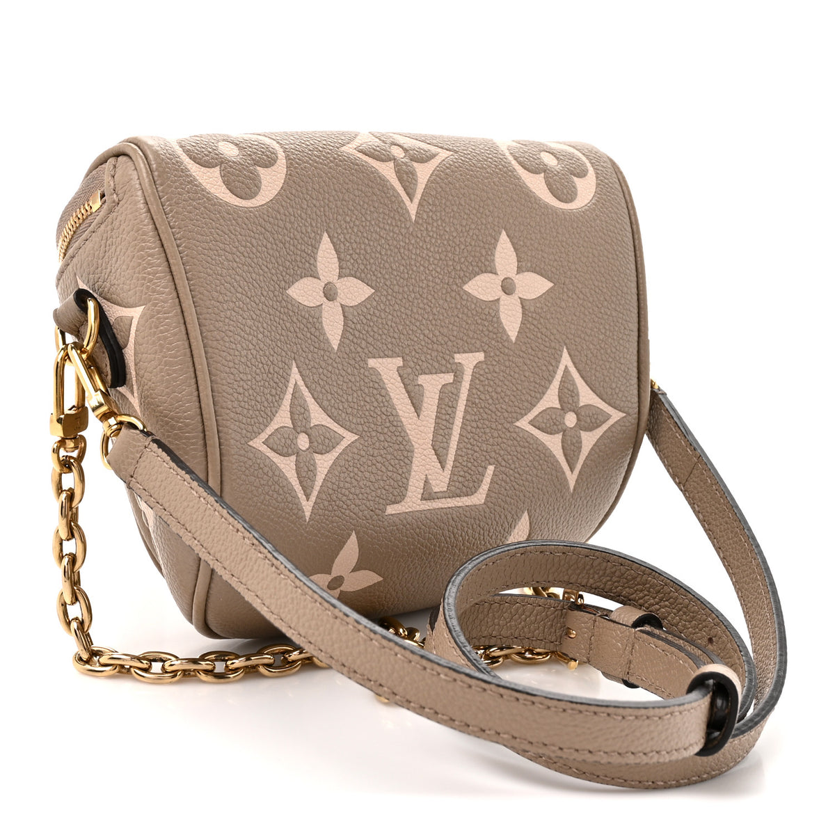 Louis Vuitton Empreinte Mini Bumbag Tourterelle Cream 2 of 11