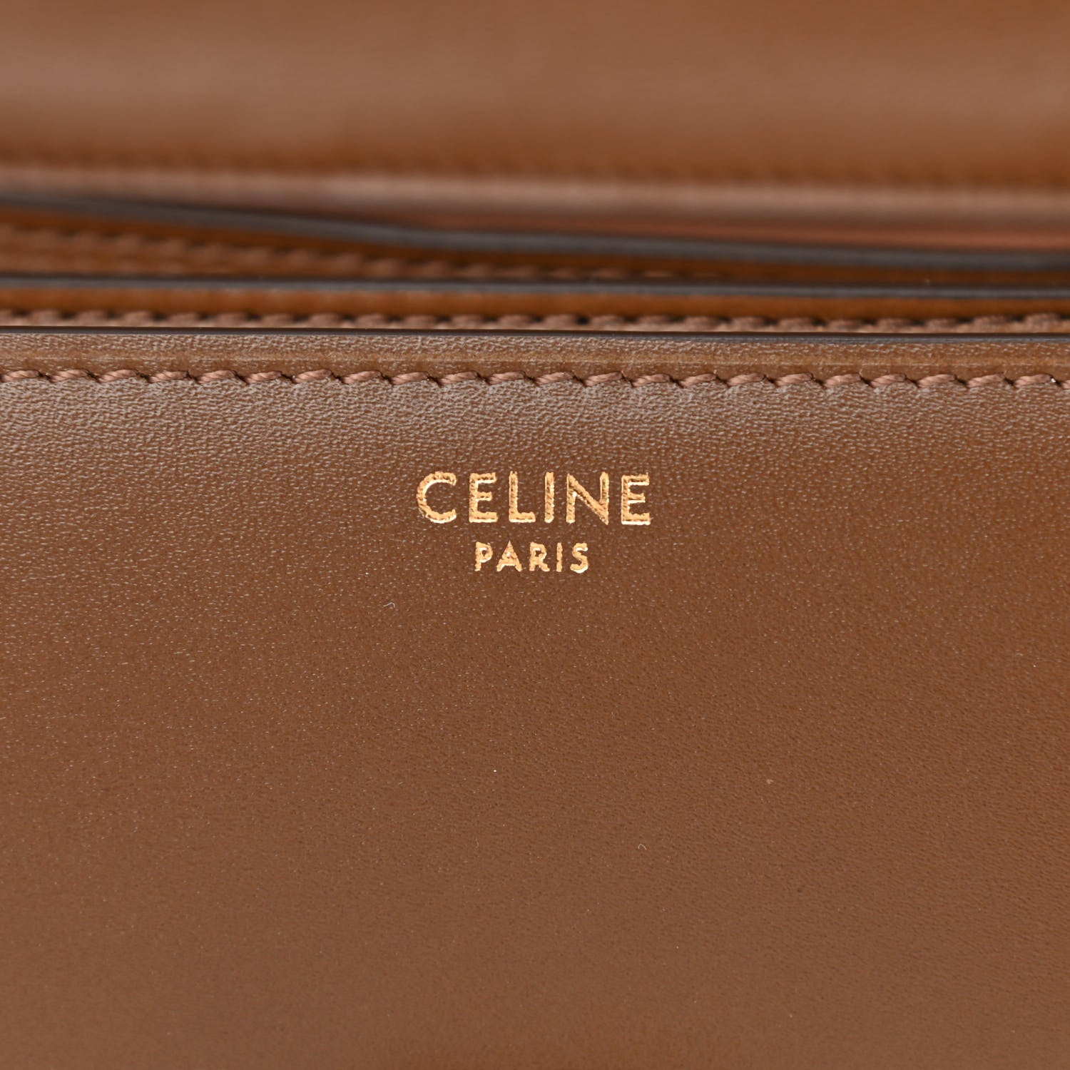 Celine Smooth Calfskin Small Classic Box Flap Bag Camel 6 of 9