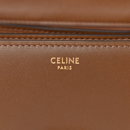 Celine Smooth Calfskin Small Classic Box Flap Bag Camel 6 of 9