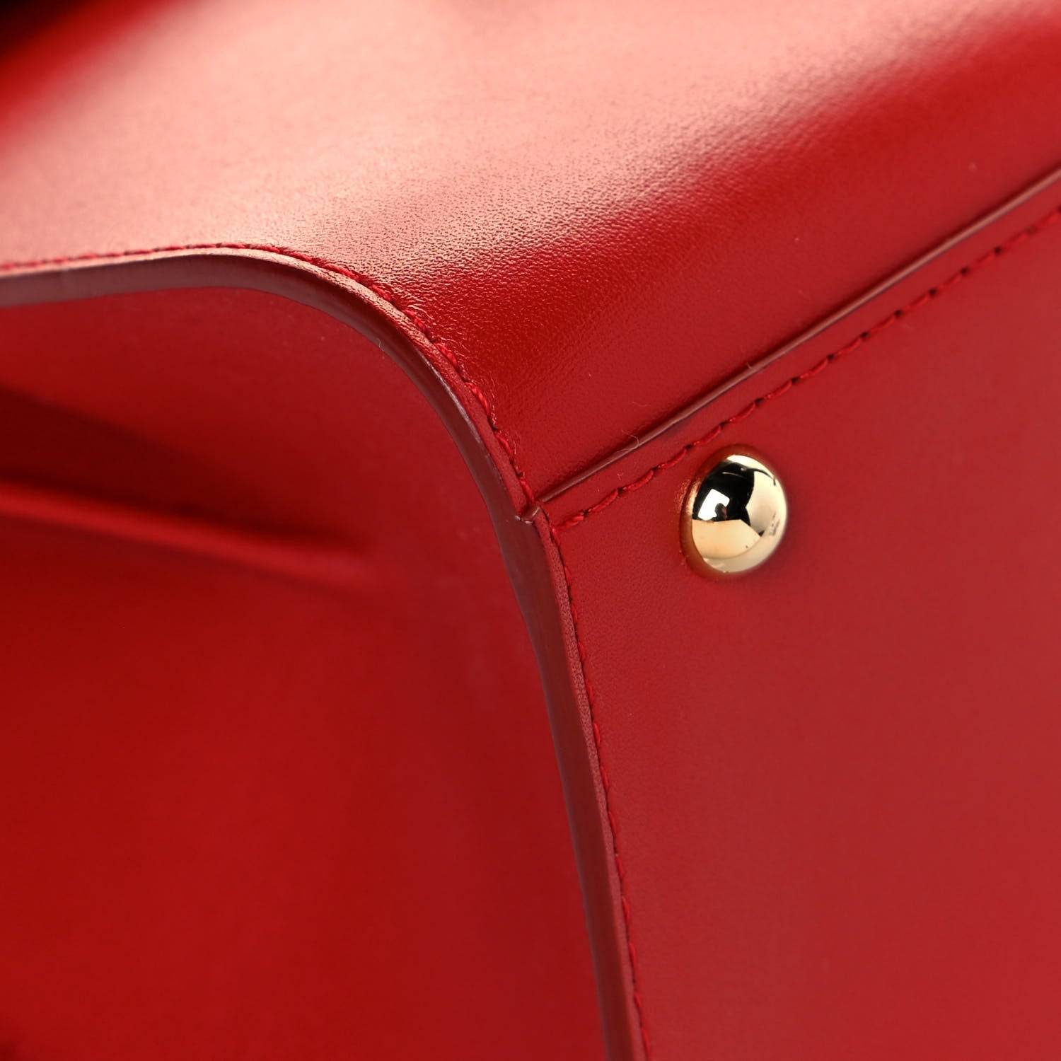 Delvaux Box Calfskin Mini Brillant Satchel Red 9 of 14