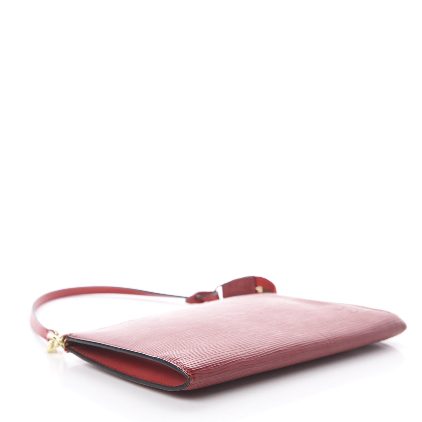 Epi Pochette Accessories 24 Castillan Red