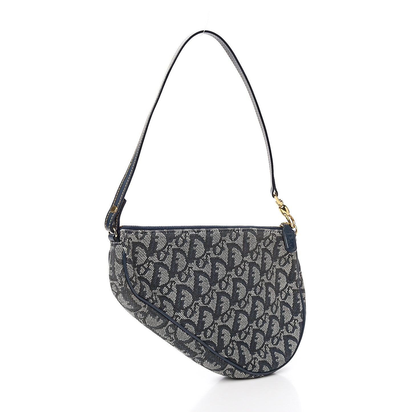 Monogram Mini Saddle Pochette Navy
