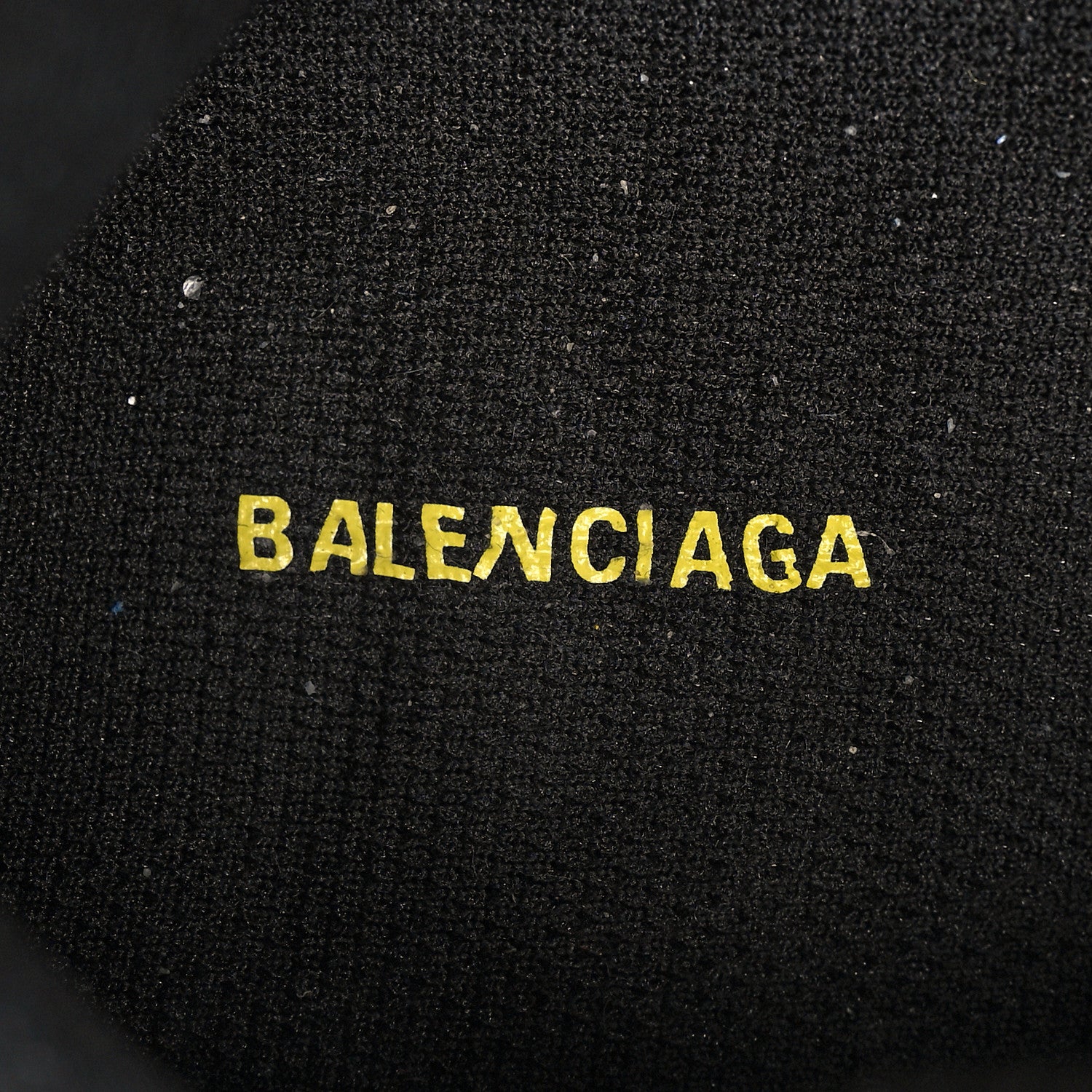 Balenciaga Mesh Nylon Mens Track Sneakers 44 Yellow Black White 6 of 7