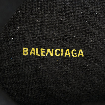 Balenciaga Mesh Nylon Mens Track Sneakers 44 Yellow Black White 6 of 7