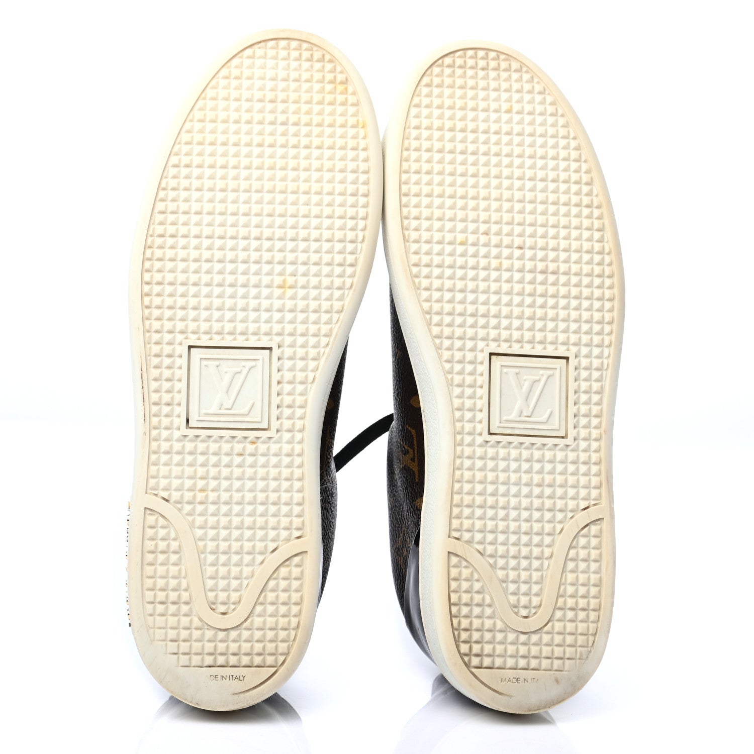 Louis Vuitton Patent Monogram Frontrow Sneakers 37.5 5 of 7