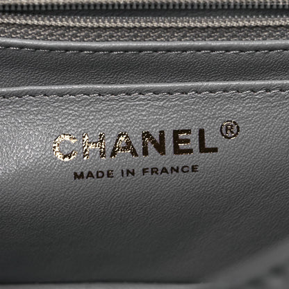 Chanel Aged Calfskin Quilted 2.55 Reissue Mini Flap Grey 5 of 9