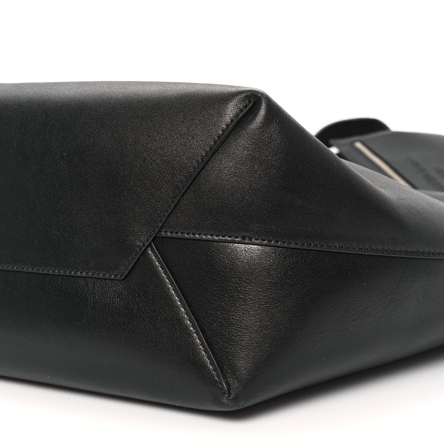 Smooth Calfskin Large Mary Kate Tote Black