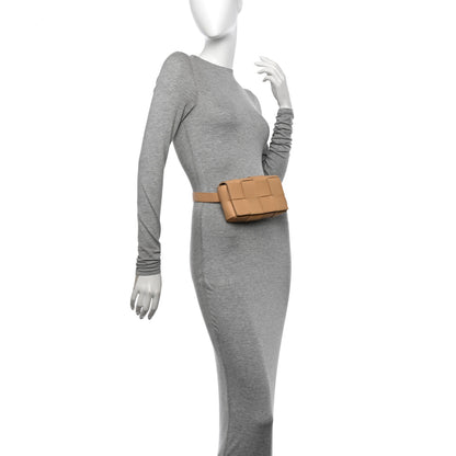 Bottega Veneta Nappa Maxi Intreccio The Belt Cassette Bag Almond 2 of 11