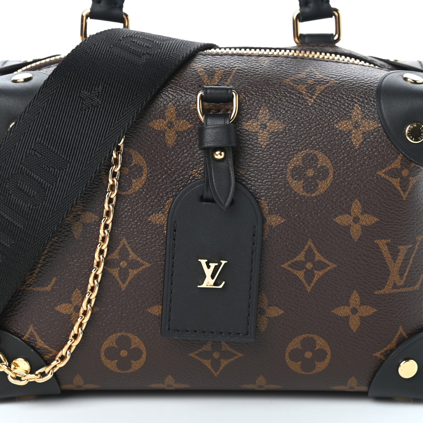 Monogram Petite Malle Souple Black