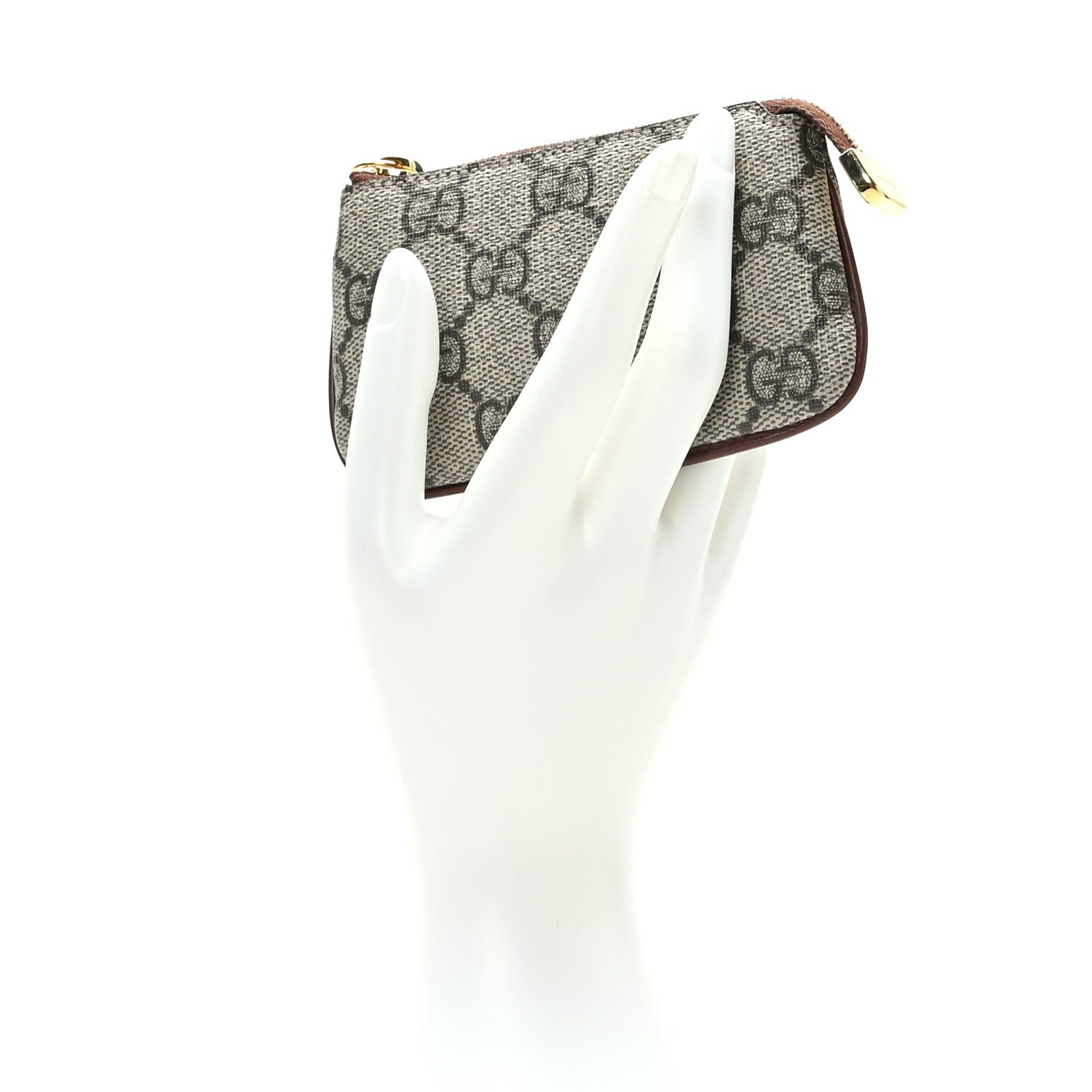 Gucci GG Supreme Monogram Key Case Brown 2 of 7
