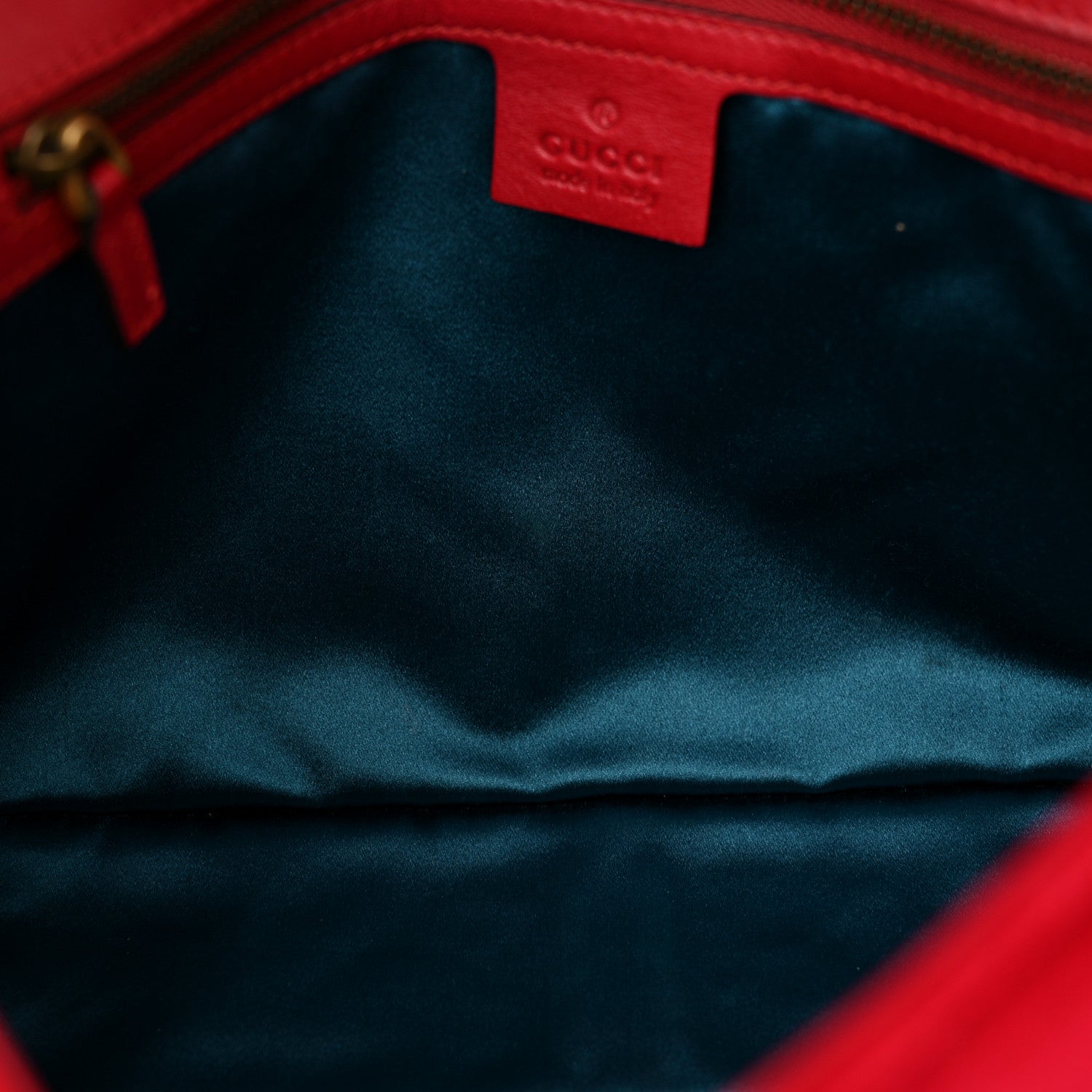 Gucci Velvet Matelasse Medium GG Marmont Shoulder Bag Hibiscus Red 11 of 14