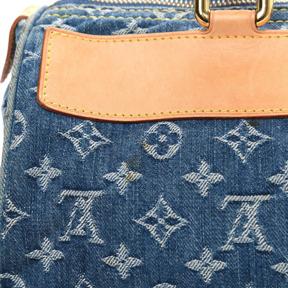 Louis Vuitton Monogram Denim Neo Speedy Blue 13 of 14