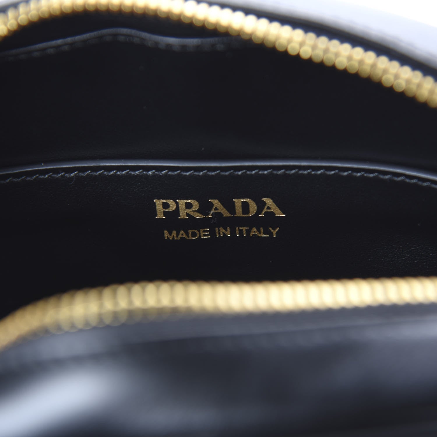 Prada Soft Calfskin Oval Diagramme Crossbody Bag Black 5 of 8