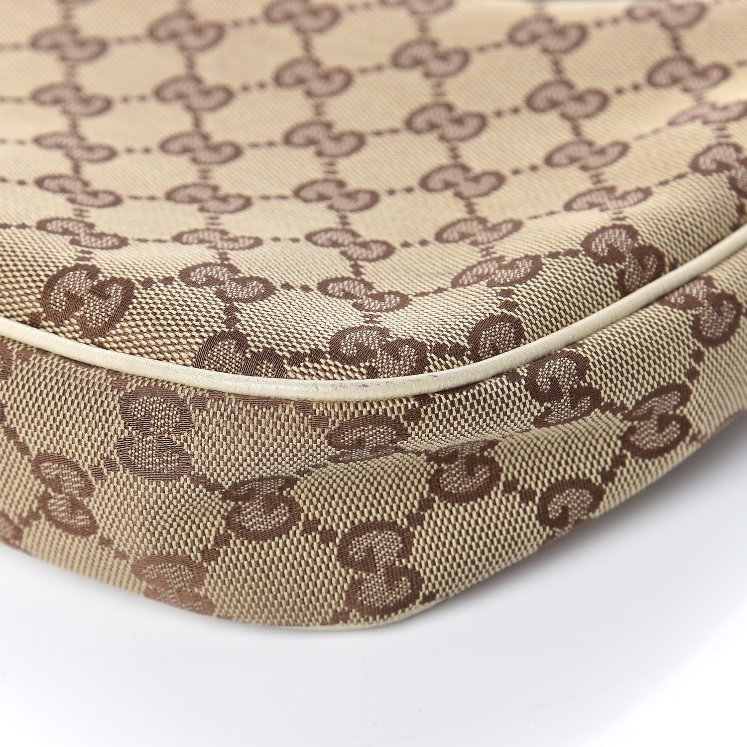 Gucci Monogram Small Charmy Hobo Ivory 11 of 15