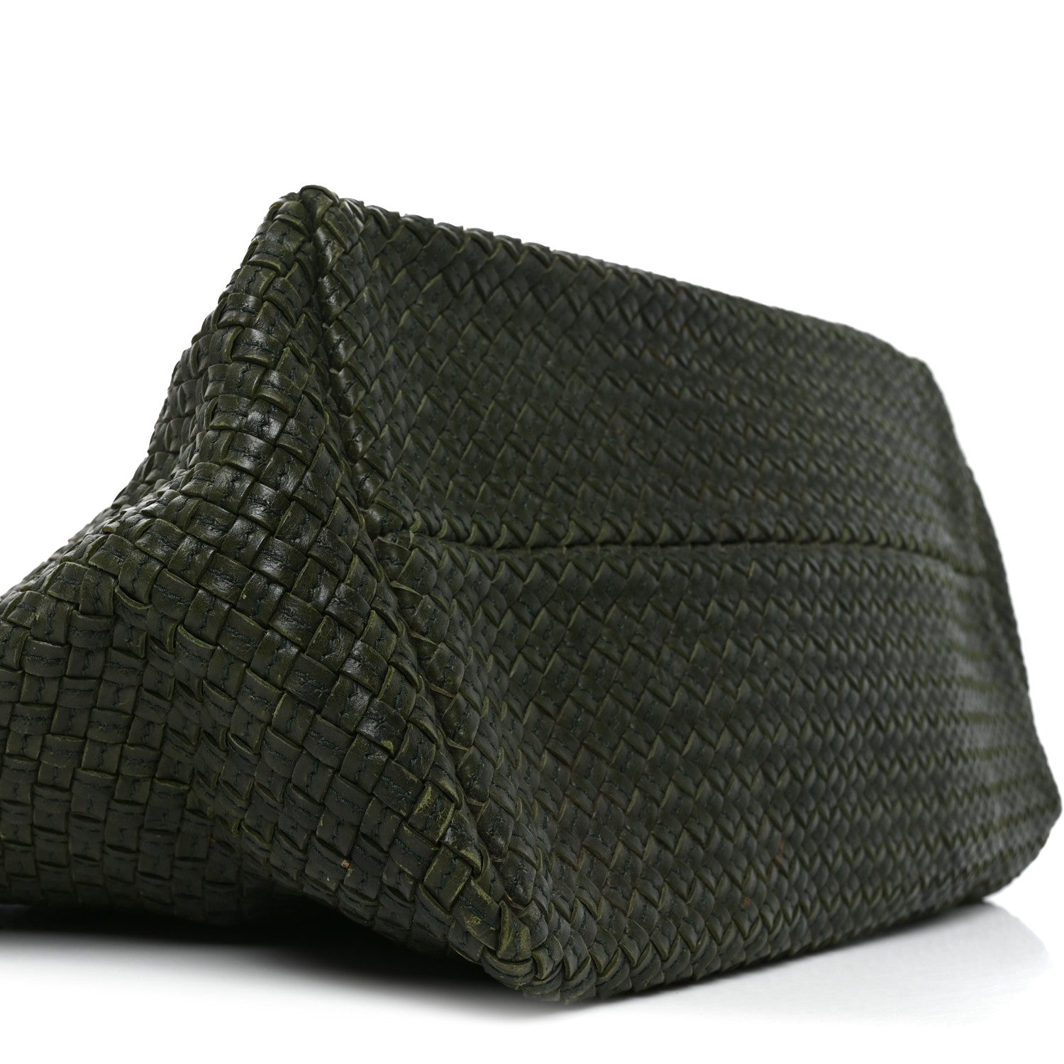 Bottega Veneta Intrecciato Large Cabat Green 8 of 9