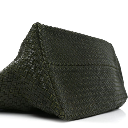 Bottega Veneta Intrecciato Large Cabat Green 8 of 9