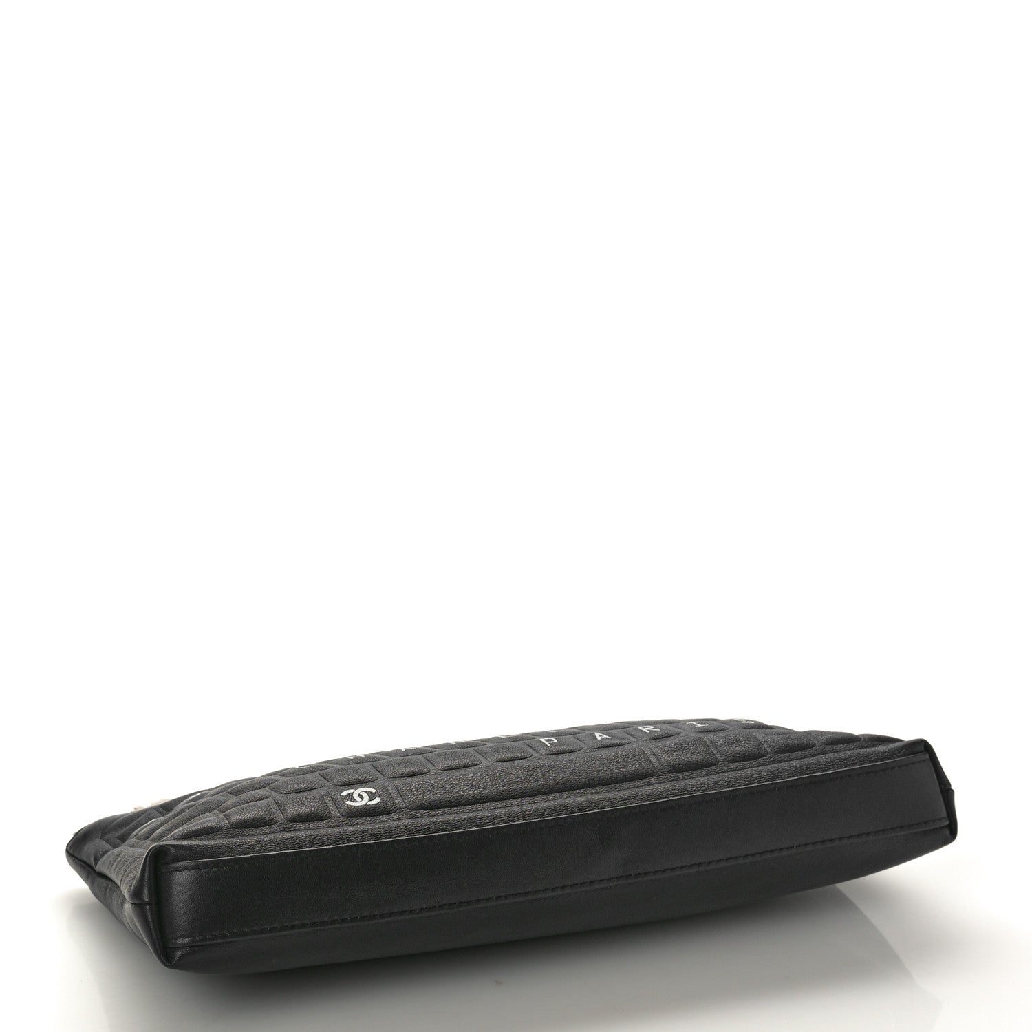 Chanel Metallic Calfskin Keyboard Pouch Black 4 of 8