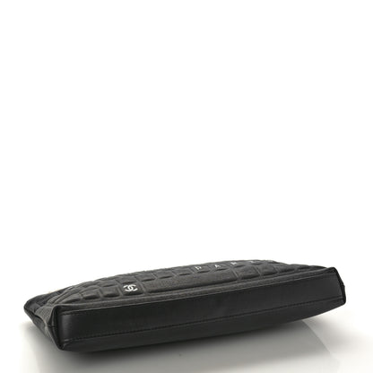 Chanel Metallic Calfskin Keyboard Pouch Black 4 of 8