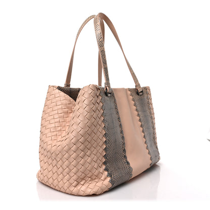 Bottega Veneta Nappa Intrecciato Ayers Medium Tote Beige 3 of 8
