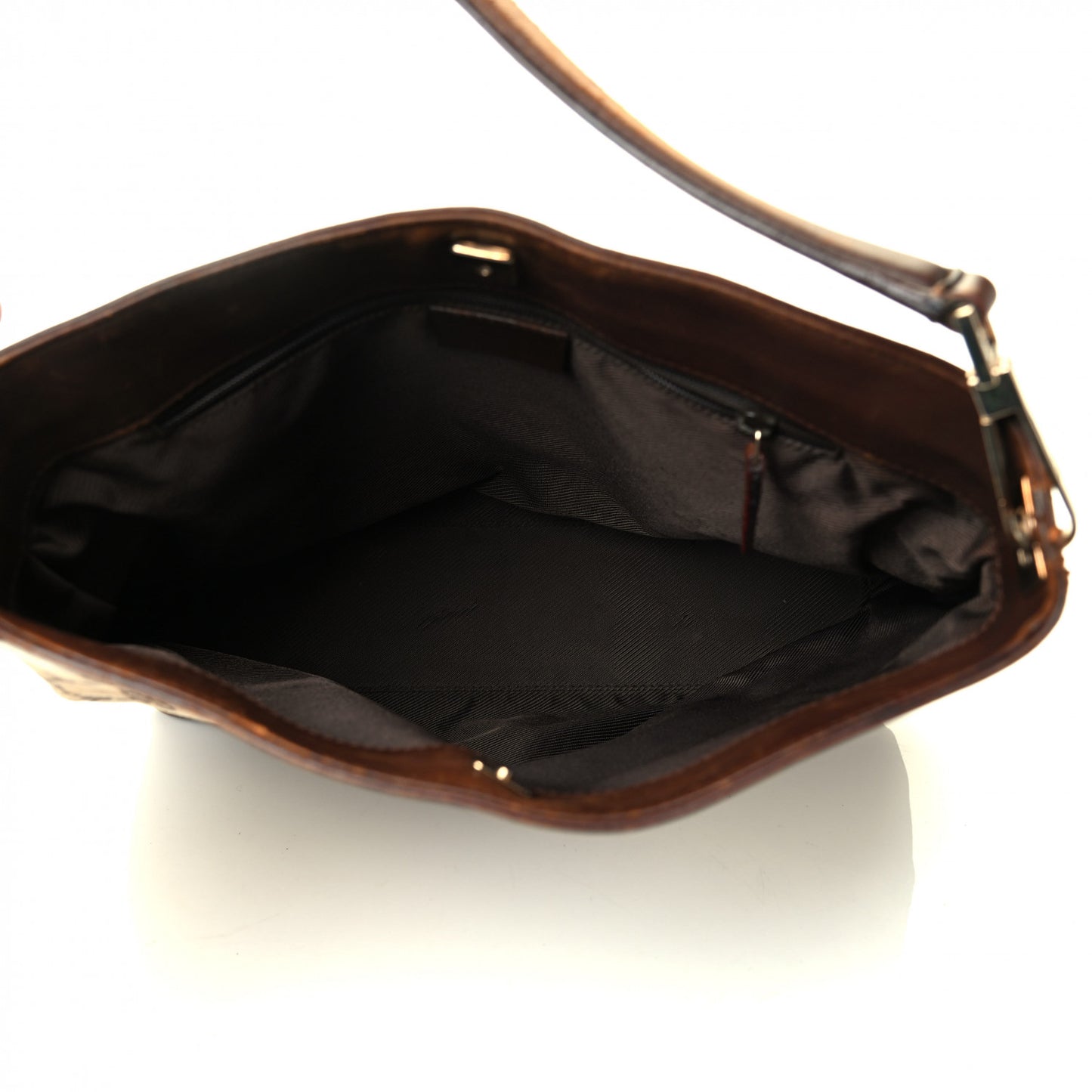 Monogram Shoulder Bag Dark Brown