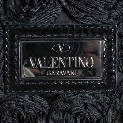 Valentino Garavani Fabric Rosier Tote Black 5 of 8