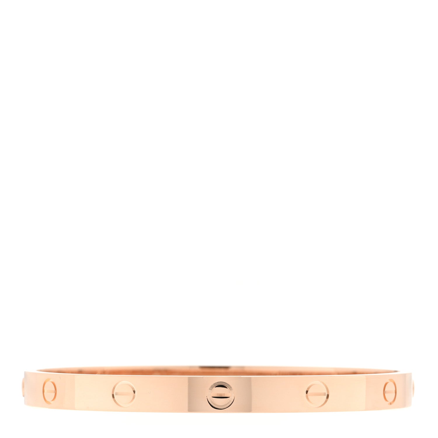 Cartier 18K Pink Gold LOVE Bracelet 19 1 of 8