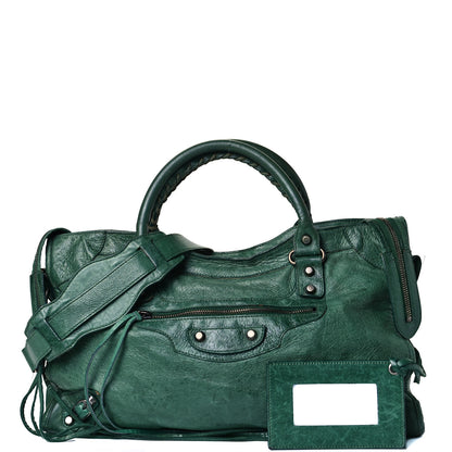 Balenciaga Chevre Classic Hardware City Mystery Green 8 of 10