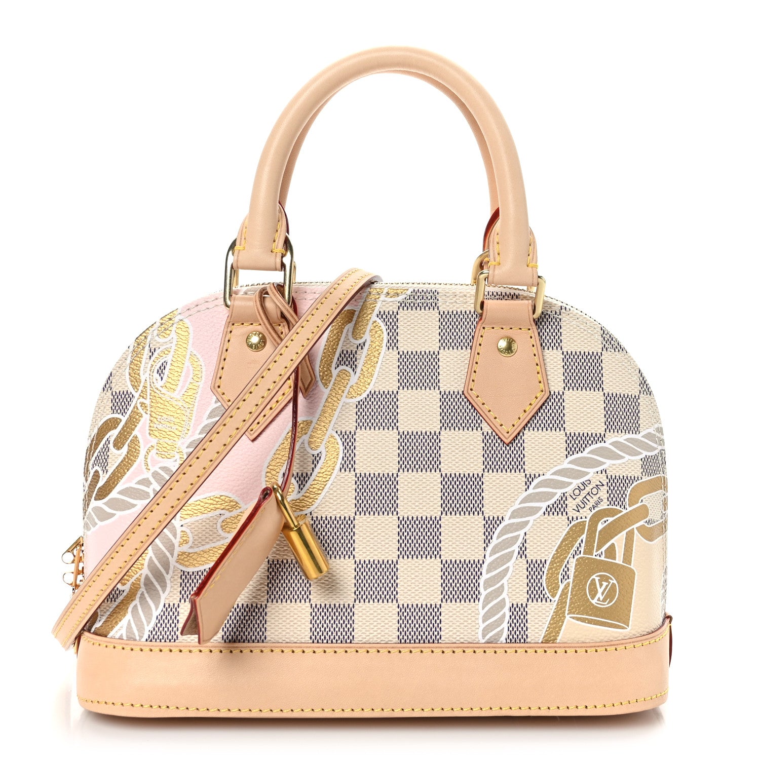 Louis Vuitton Damier Azur Nautical Alma BB 1 of 8