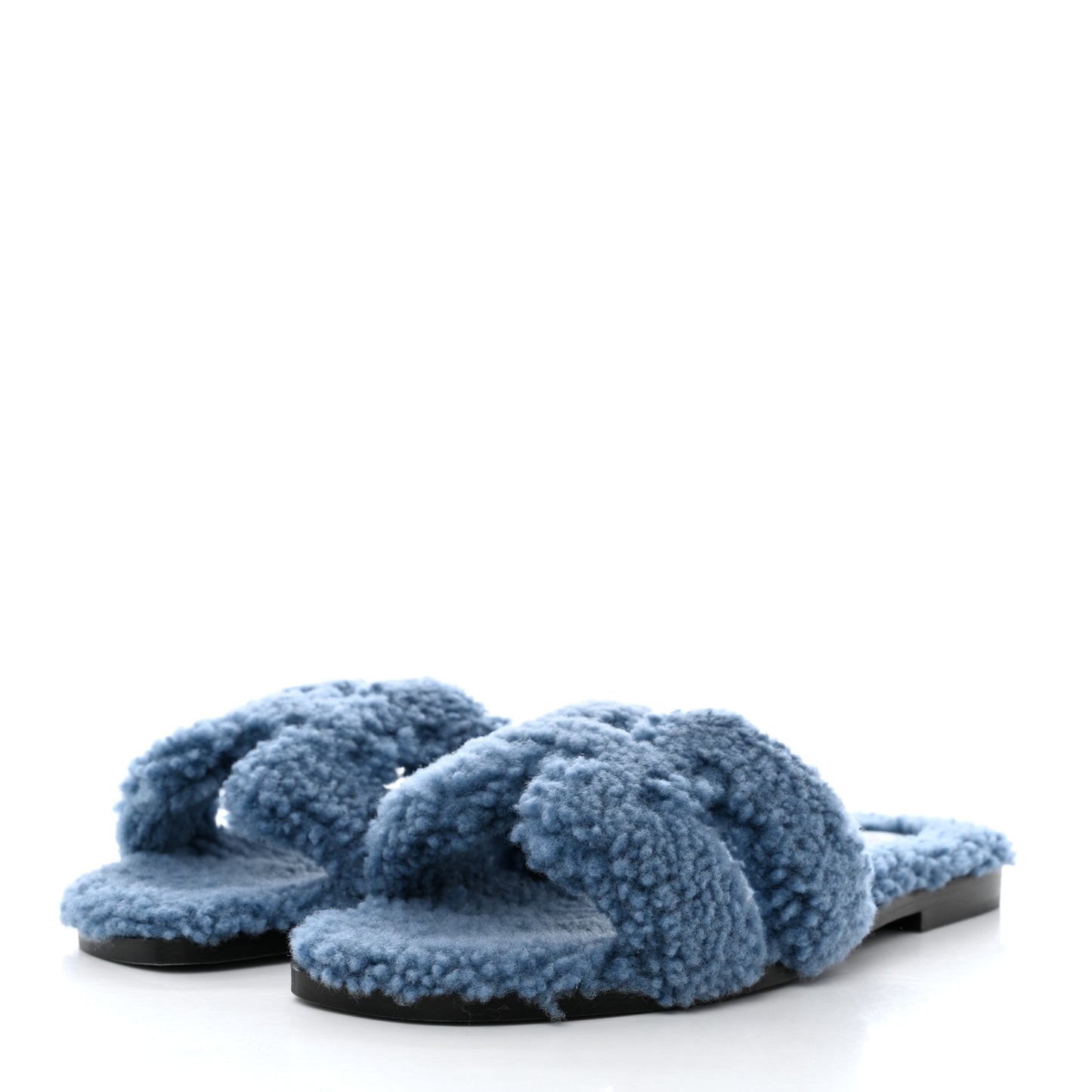 Woolskin Oran Sandals 38.5 Bleu