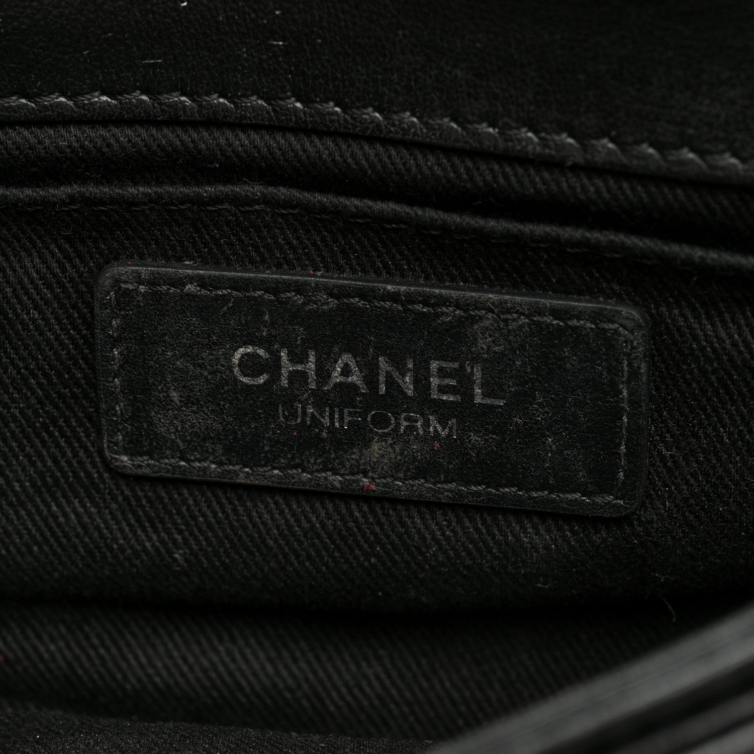 Chanel Calfskin Quilted CC Uniform Flap Belt Bag Black 6 of 9