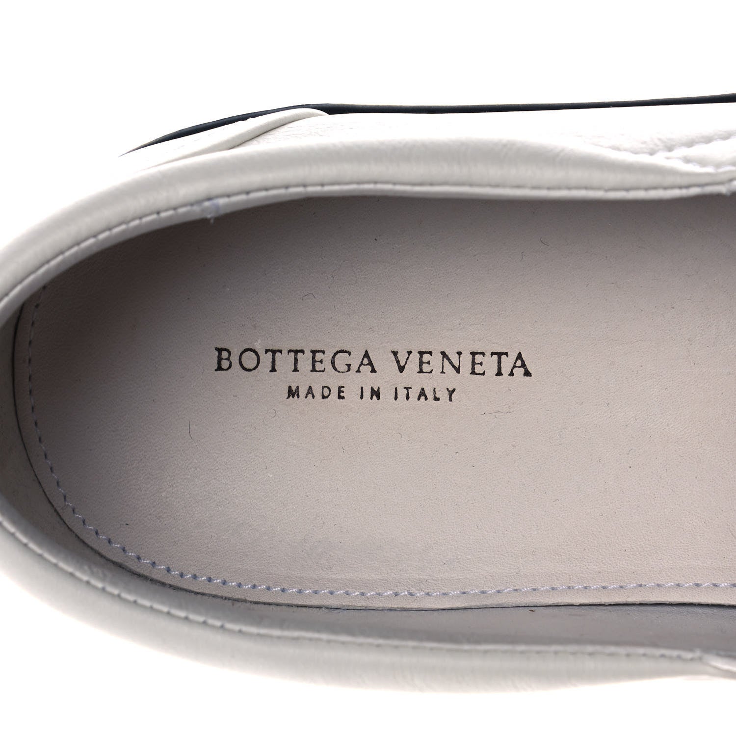 Bottega Veneta Nappa Intrecciato Slip On Sneakers 39.5 White 7 of 11