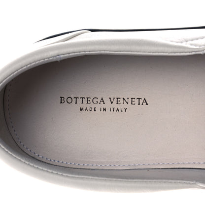 Bottega Veneta Nappa Intrecciato Slip On Sneakers 39.5 White 7 of 11
