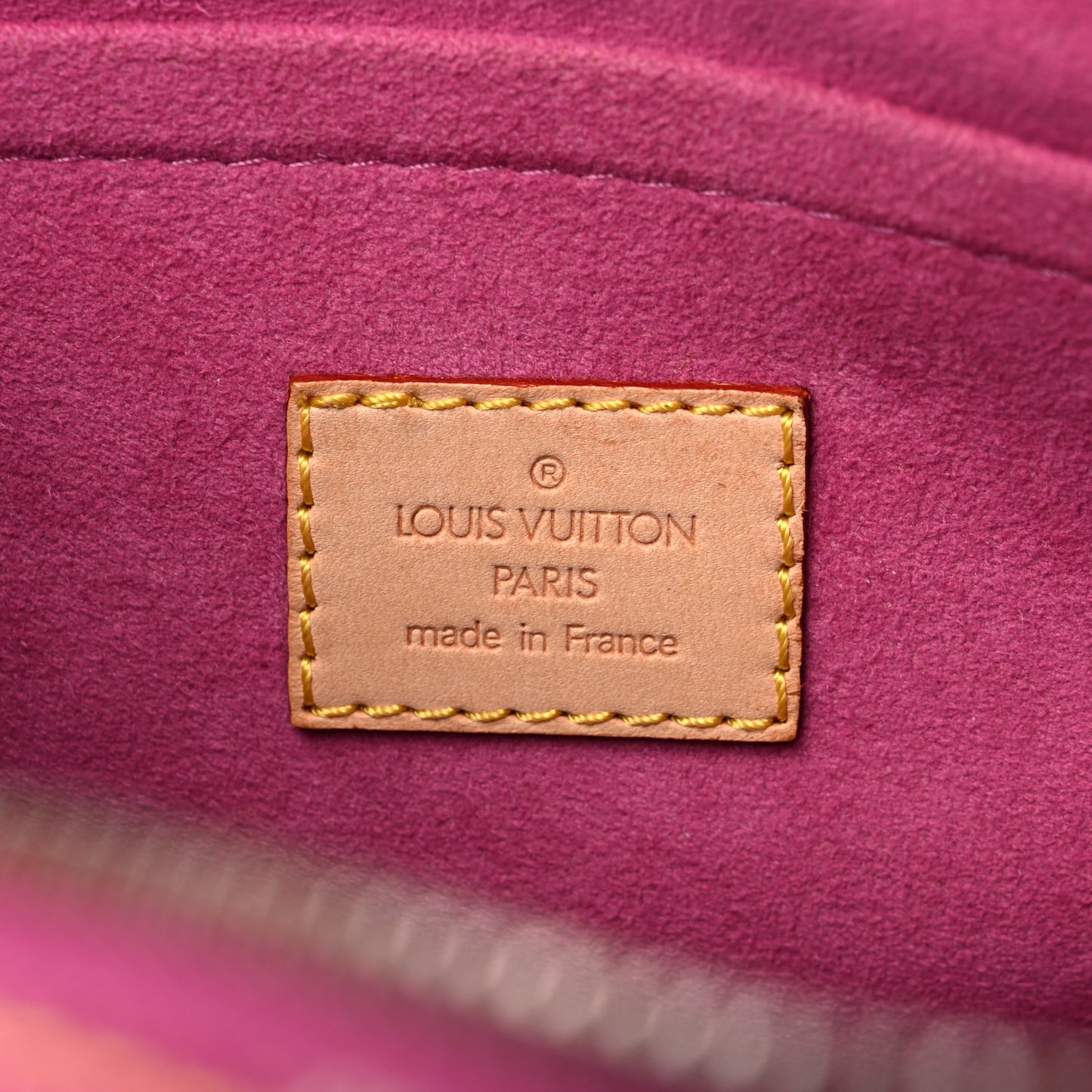 Monogram Denim Neo Speedy Fuchsia