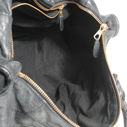 Balenciaga Chevre Giant 21 Gold Hardware Work Dark Night 5 of 14