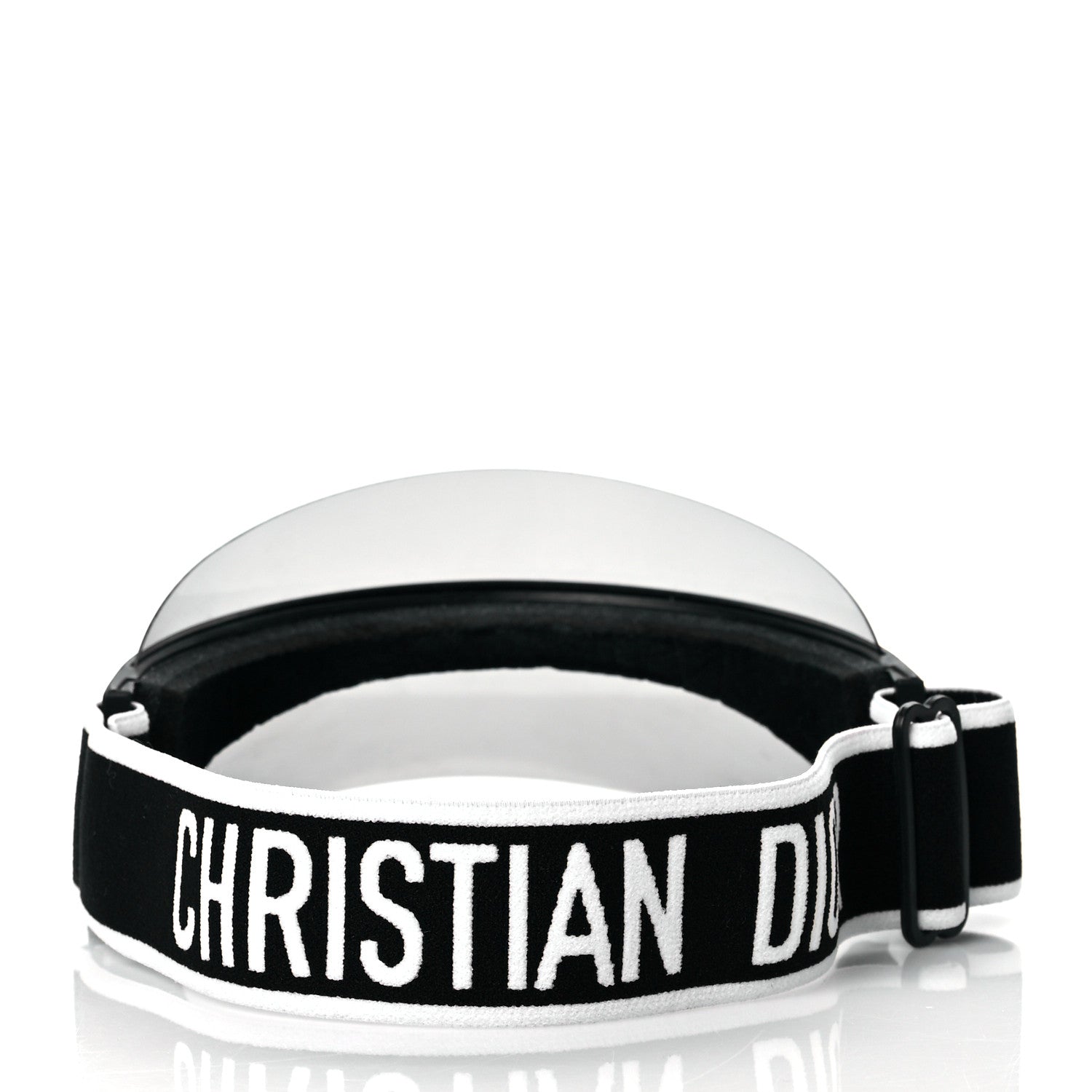 Christian Dior Mirrored DiorClub1 Sun Visor Black 3 of 7