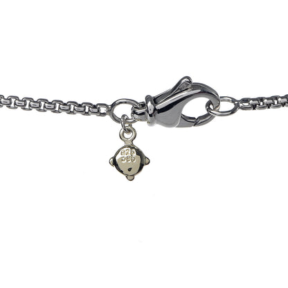 David Yurman Sterling Silver 14K Yellow Gold Citrine 7mm Albion Enhancer Pendant Necklace 7 of 7