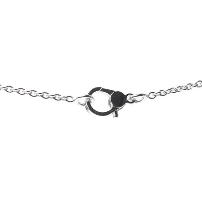 Hermes 18K White Gold Diamond Finesse Pendant Necklace 4 of 6