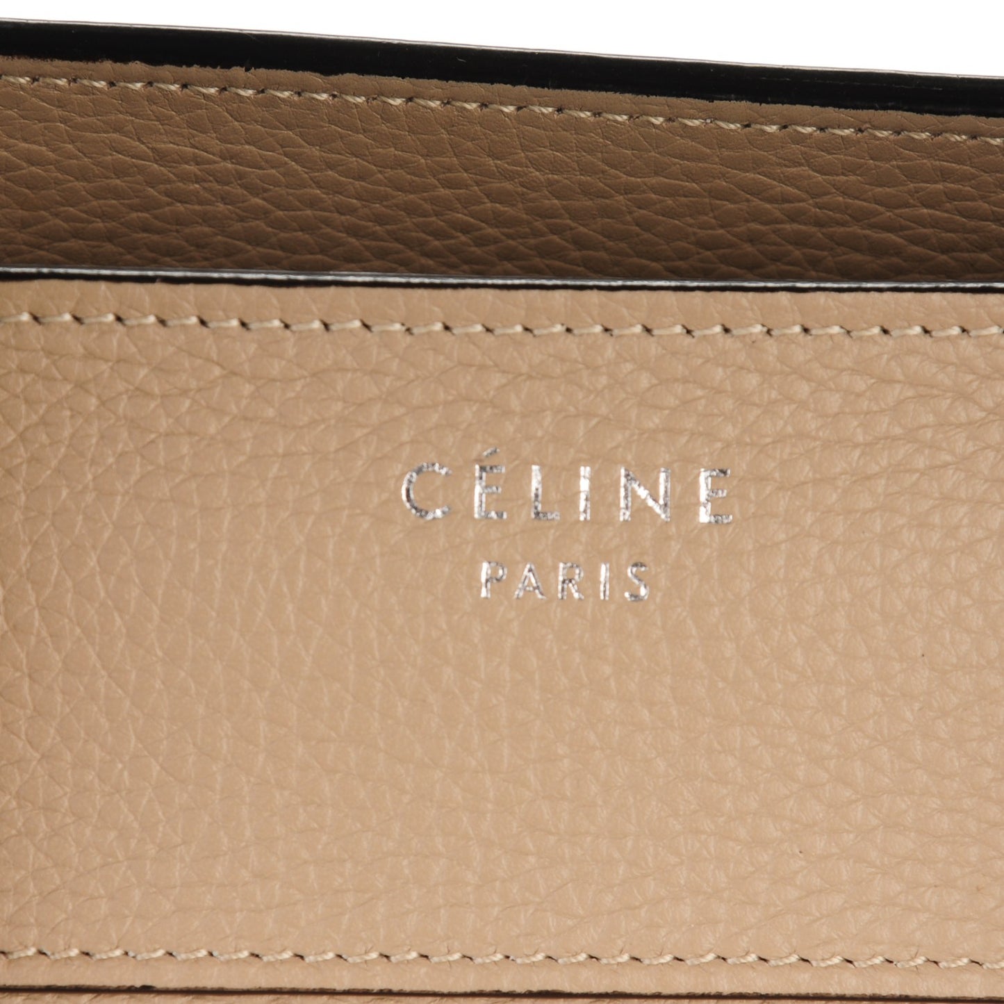 Drummed Calfskin Mini Luggage Dune