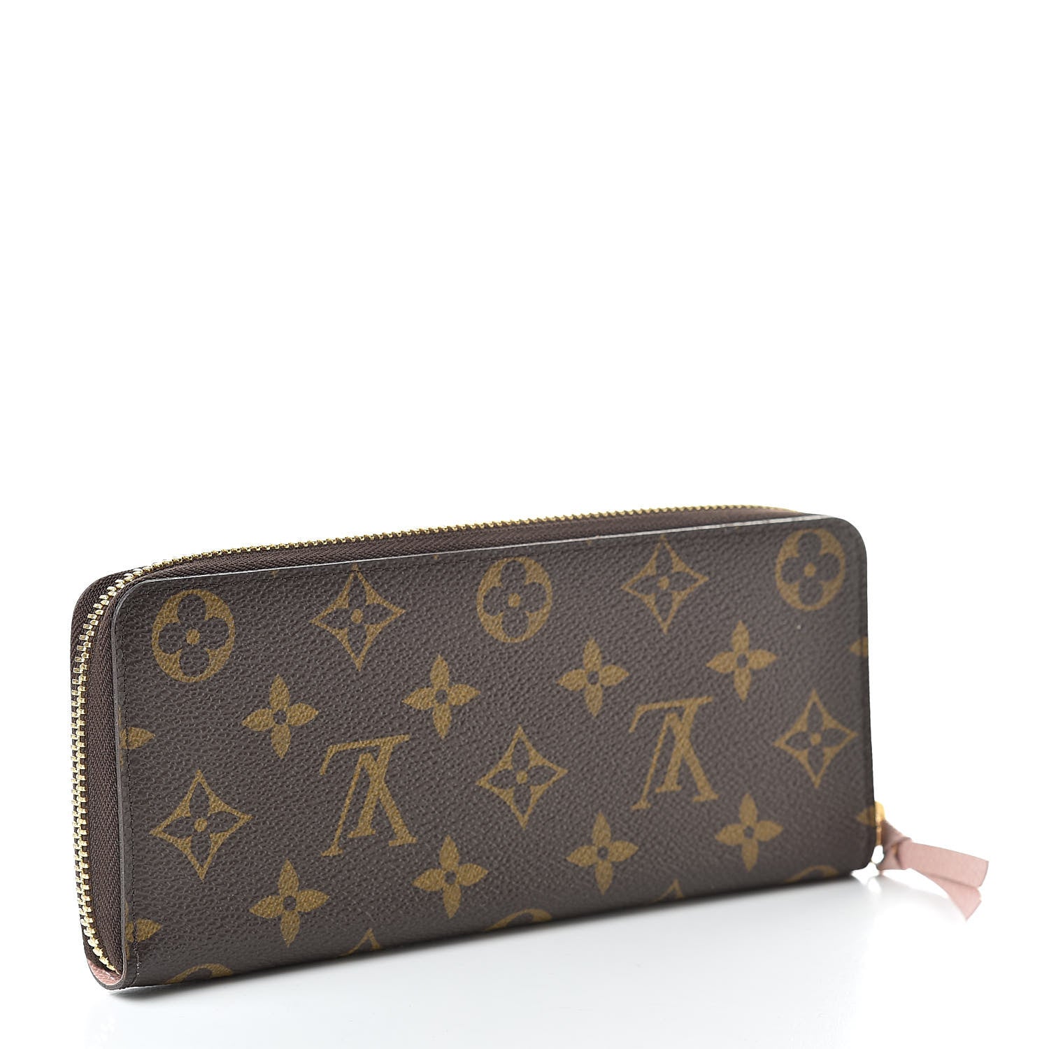 Louis Vuitton Monogram Clemence Wallet Rose Ballerine 3 of 8