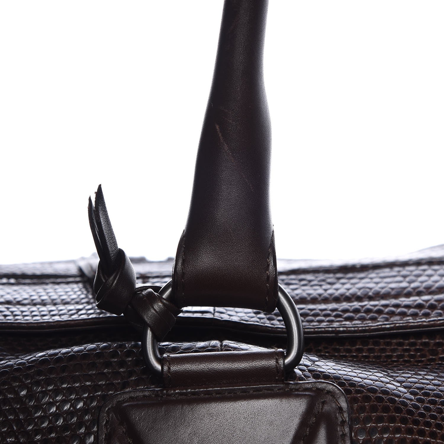 Bottega Veneta Lizard Weekender Ebano 13 of 13