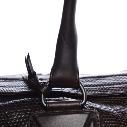 Bottega Veneta Lizard Weekender Ebano 13 of 13