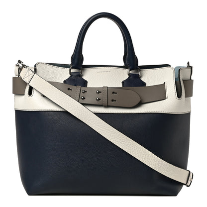 Burberry Soft Grain Calfskin Medium Belt Bag Regency Blue 1 of 14