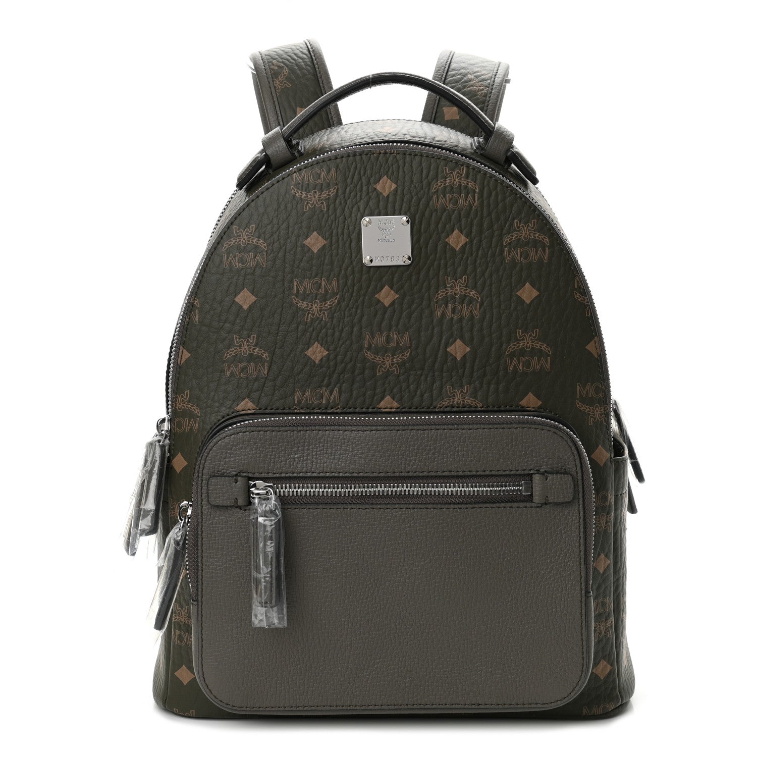 MCM Visetos Medium Stark Backpack Sea Turtle 1 of 11