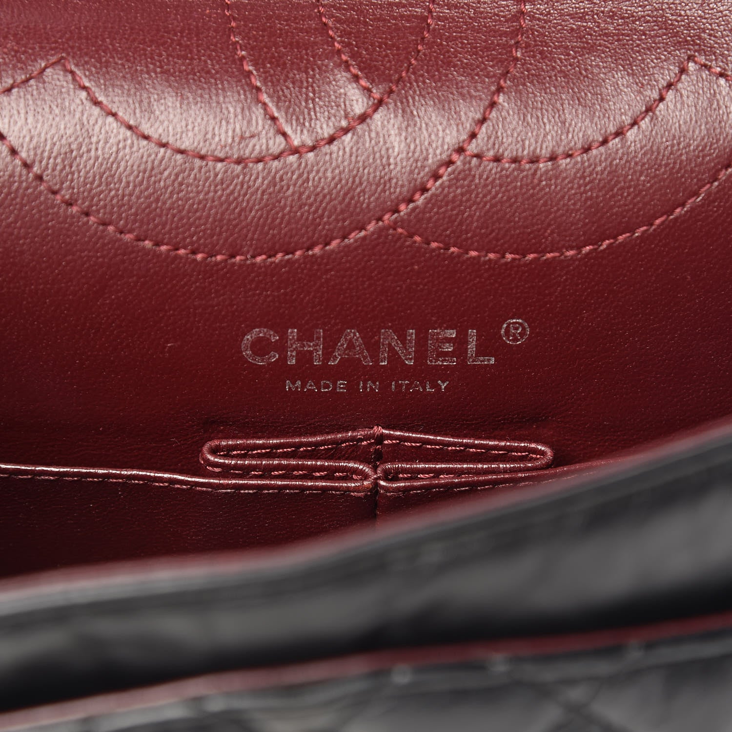 Chanel Aged Calfskin Quilted 2.55 Reissue 225 Flap Black 7 of 12