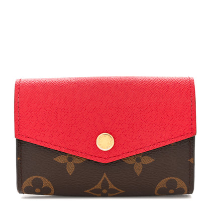 Louis Vuitton LOUIS VUITTON Monogram Sarah Multicartes Coquelicot 1 of 10