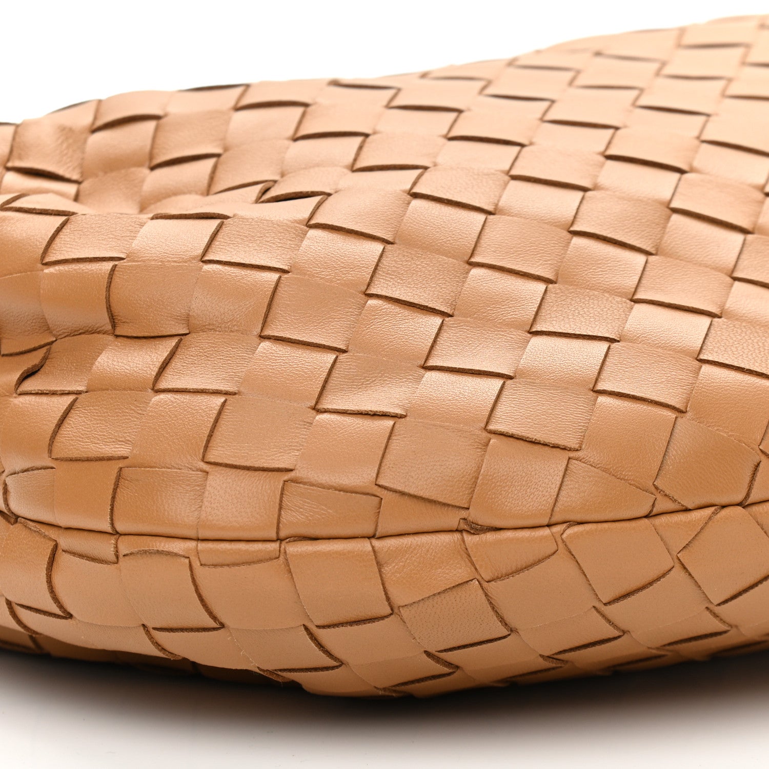 Bottega Veneta Nappa Intrecciato Teen Jodie Hobo Caramel 8 of 9